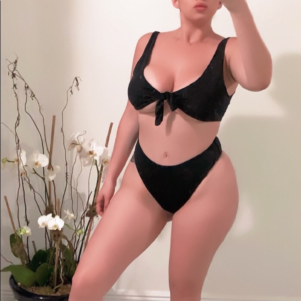 Black two piece